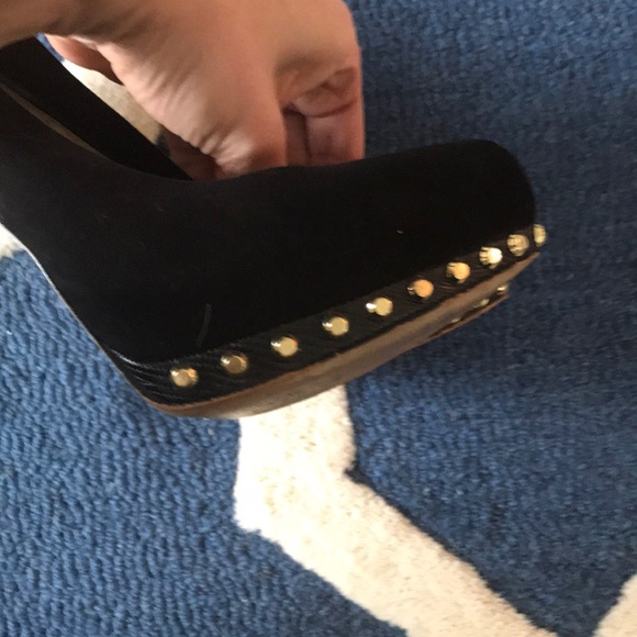 Michael Kors black suede shoes - Picture 5 of 8